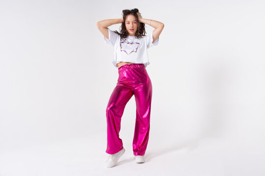 Contemporary youth fashion with vibrant tones