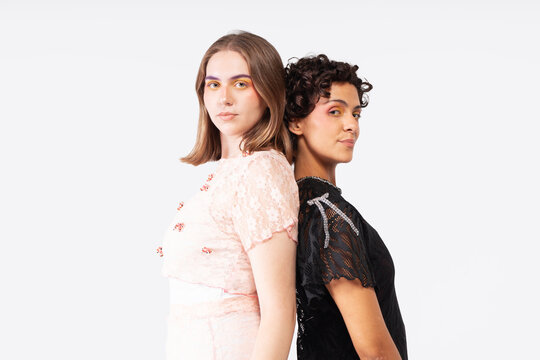 Editorial portrait highlighting modern beauty