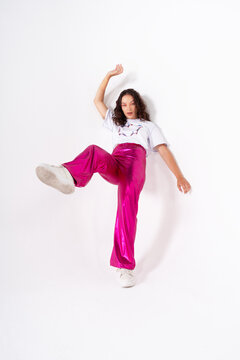Contemporary youth culture fashion portrait