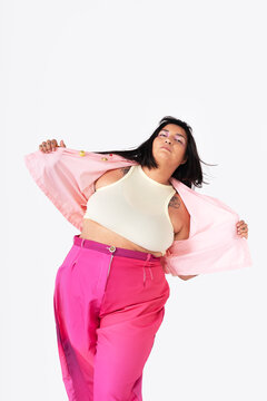 Creative fashion editorial with modern identity
