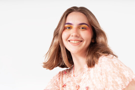 Youthful smile with modern styling