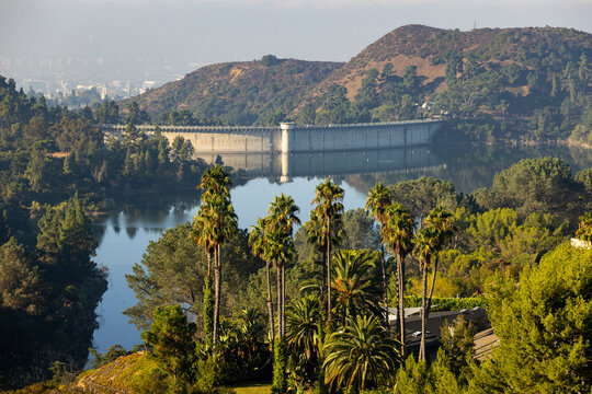 Hollywood dam Los Angeles city nobody