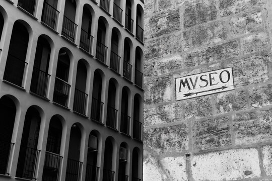 Museum sign