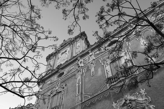 Alabaster Facade of the Palacio del Marques de Dos Aguas