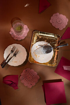 After Dessert Bavarese Cake Table