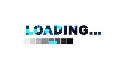 Digital loading bar