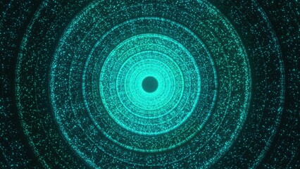 Digital tunnel with particles © turbomotion046