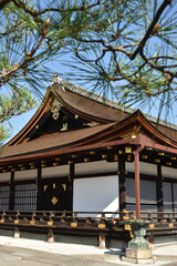 世界遺産　東寺　側面から見た御影堂(京都市南区)