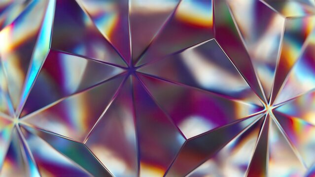 Glossy dispersion diamond
