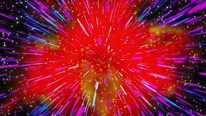 Nebula with lights © turbomotion046