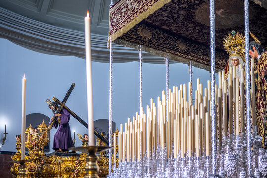 Seville Holy Week: Christ Gran Poder, Virgin Mayor Dolor floats, Good Friday
