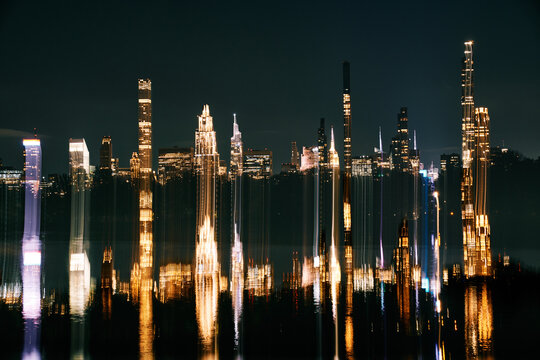 Abstract NY background