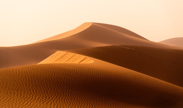 Erg Chigaga Dunes at Sunset