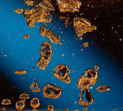 Still Life Abstract Color Water Bubbles 