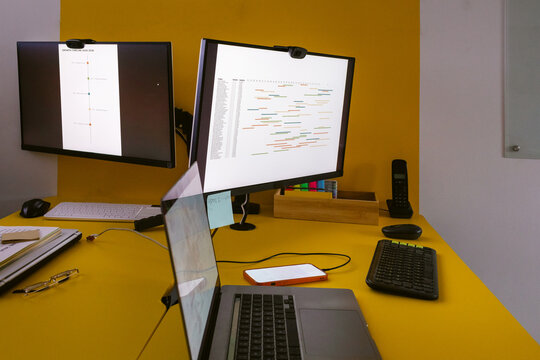 Modern Office Desk Setup