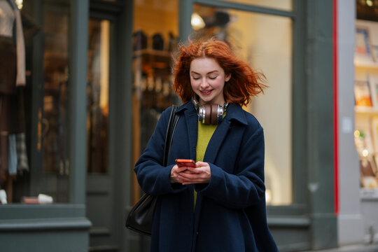 Joyful stroll through the city streets