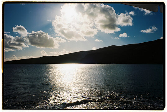 Sun Sparkles on Water