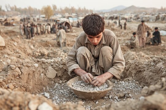 child labor awareness in mining environment