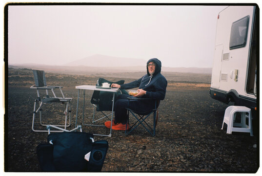 Cold Camper Snack Outdoors