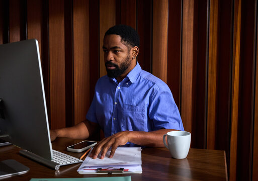 Man working in the office