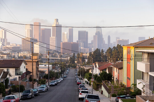 Los Angeles  skyline nobody