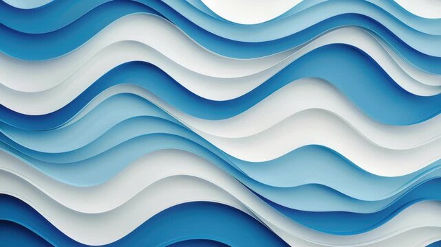 Abstract Wave: Captivating abstract composition showcasing a harmonious blend of undulating wave, creating a mesmerizing visual.