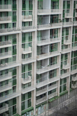 Apartment block, London, England, UK