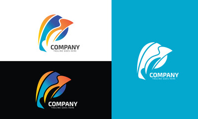 Company logo layout template