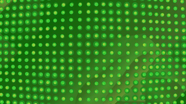 Green LED Screen Digital Display Technology.
