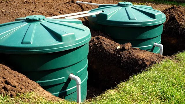 Underground Water Tank Installation