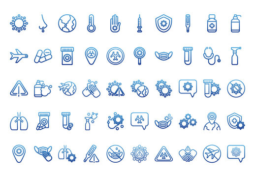 Medical Safety Illustration Set