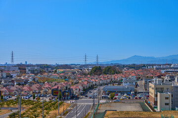 東京都稲城市平尾4丁目方面の眺望(住宅街)