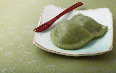 草餅　スタジオ撮影