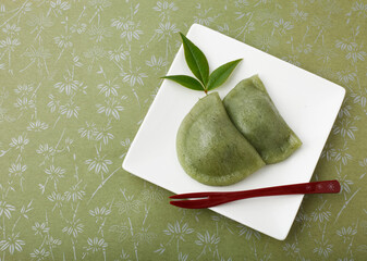 草餅　スタジオ撮影