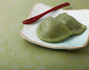 草餅　スタジオ撮影