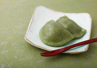 草餅　スタジオ撮影