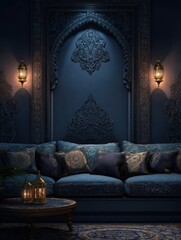 Ornate Arabian Interior Lounge