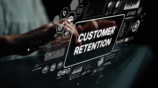 Innovative Digital Strategy for Enhancing Customer Retention through Data-Driven Insights and Visual Analytics in Business Operations. Asymptotic smart data analytic.