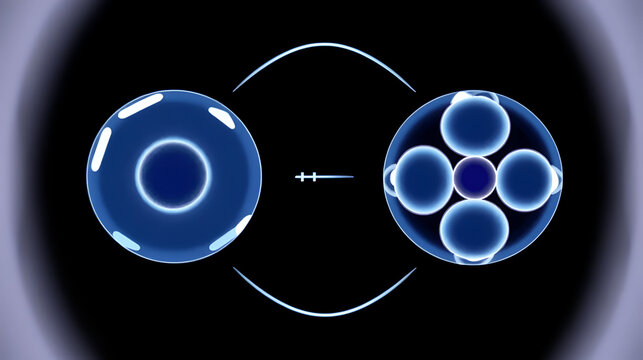 Meiosis is a process where a single cell divides twice to produce four cells containing half the original amount of genetic information.