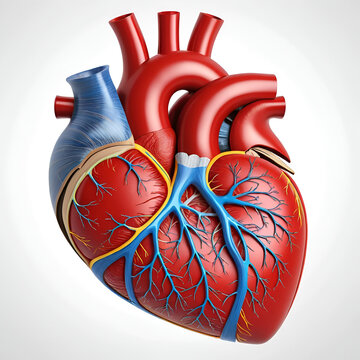 Heart anatomy, artwork
