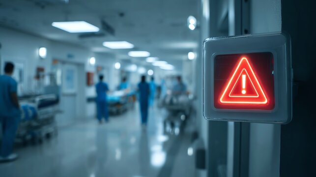 Data breach alert notification in hospital system