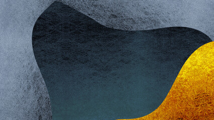 金と青のある背景デザイン