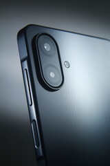 Photo of dual lens back camera of a smartphone