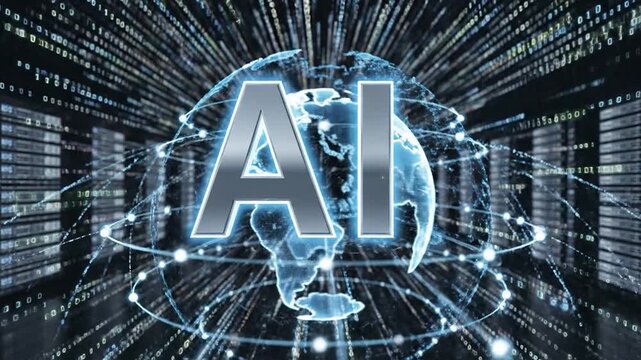 AI Earth Network Digital Data Flow