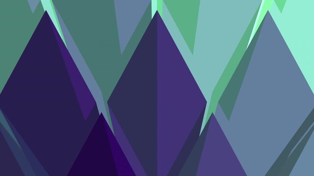 Seamless 4K procedural VJ loop of heavy brutalist floating glass cubes undulating in a harmonic wave. Perfect for Resolume, EDM stage visuals, projection mapping, and luxury tech backgrounds.

