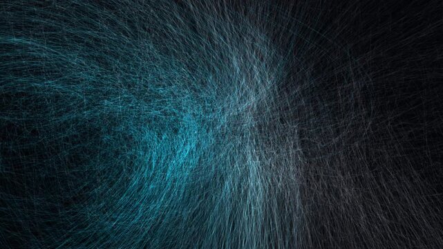 Seamless 4K procedural VJ loop of parametric silk splines rotating into an infinite torus. Ideal for Resolume, EDM stage visuals, led walls, projection mapping, and tech keynote backgrounds.