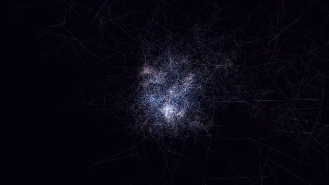 Seamless procedural 4K VJ loop of iridescent glass fractal veins mathematically snapping and shifting. Ideal for Resolume, projection mapping, luxury tech backgrounds, and EDM stages.
