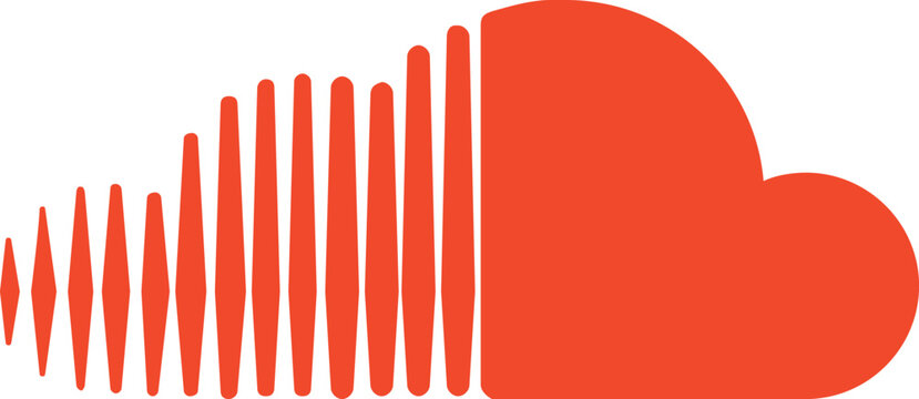 soundcloud logo. soundcloud icon. soundcloud sign. soundcloud download