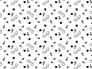 病みかわいい背景素材