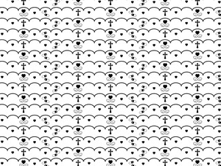 病みかわいい背景素材